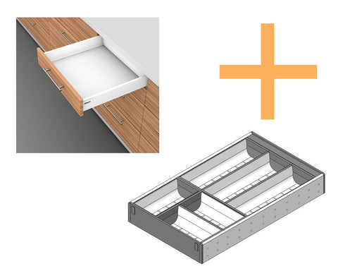 Blum TANDEMBOX intivo M Height 83MM drawer 500MM