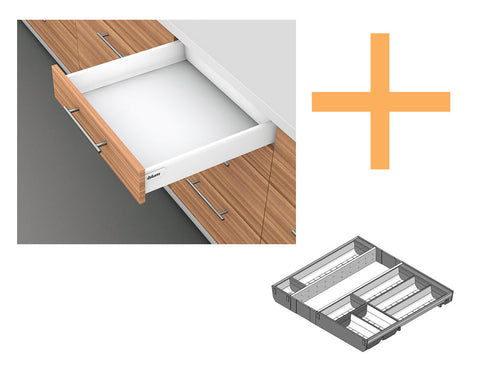 Blum TANDEMBOX intivo M Height 83MM drawer 500MM