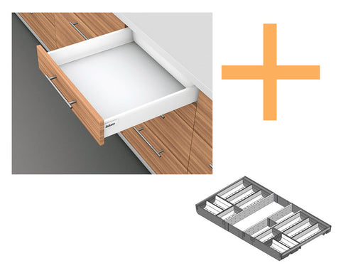 Blum TANDEMBOX intivo M Height 83MM drawer 500