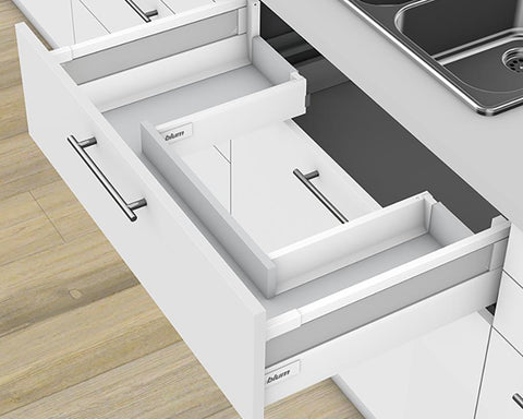 Blum TANDEMBOX antaro Sink Drawer with Single Rail and BLUMOTION
