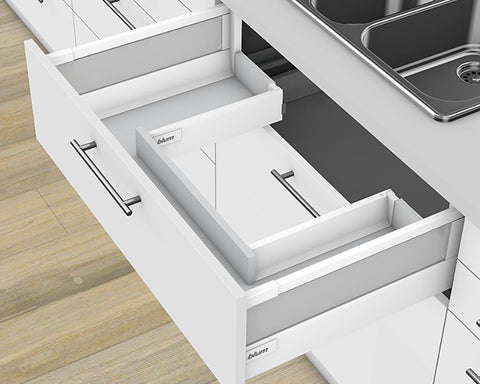 Blum TANDEMBOX antaro Sink Drawer with Single Rail and BLUMOTION
