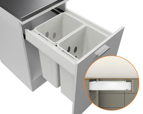 Wesco 64L (2 x 32L) Laundry Boy in White