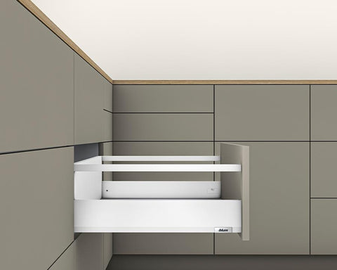 Blum MERIVOBOX modular E Height 192mm Single Gallery Rail Drawer