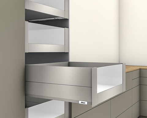 Blum MERIVOBOX modular E Height 192mm Inner Drawer BOXCAP with High Glass