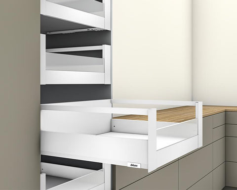 Blum MERIVOBOX modular E Height 192mm Inner Drawer Gallery with Low