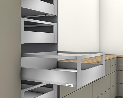 Blum MERIVOBOX modular E Height 192mm Inner Drawer Gallery with Front Gallery