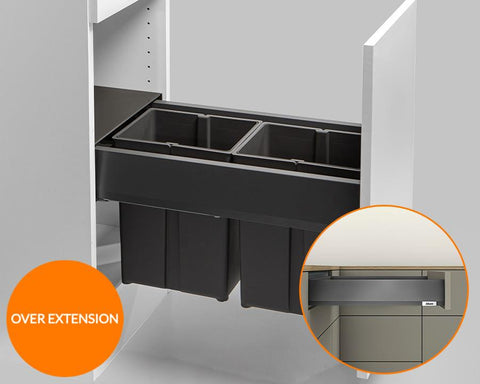 Blum MERIVOBOX M Height 91mm Drawer with Over Extension 5