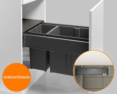 Blum MERIVOBOX M Height 91mm Drawer with Over Extension 5