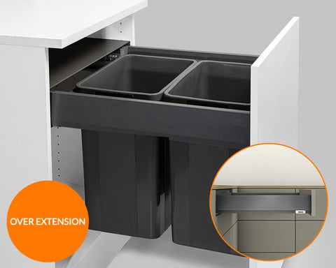Blum MERIVOBOX M Height 91mm Drawer with Over Extension 550mm