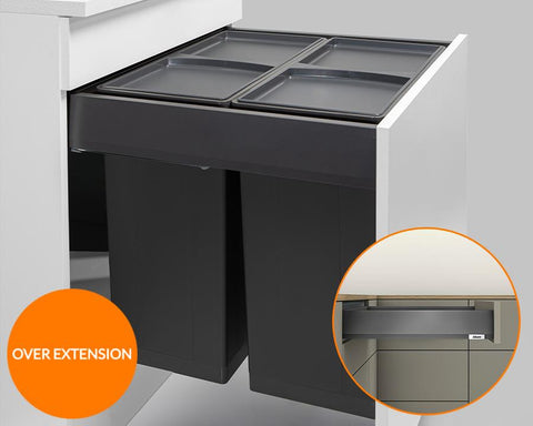 Blum MERIVOBOX M Height 91mm Drawer with Over Extension 5