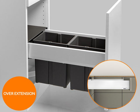 Blum MERIVOBOX M Height 91mm Drawer with Over Extension 5
