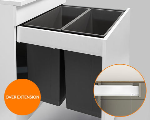 Blum MERIVOBOX M Height 91mm Drawer with Over Extension 5