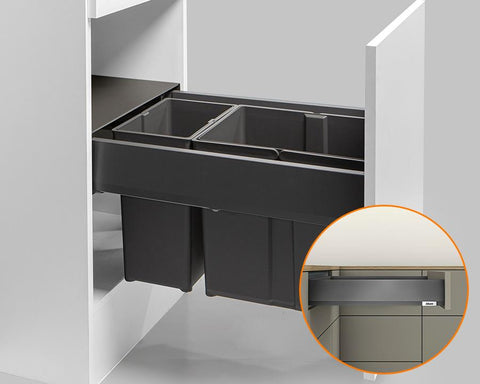 Blum MERIVOBOX M Height 91mm Drawer 500mm with Wes