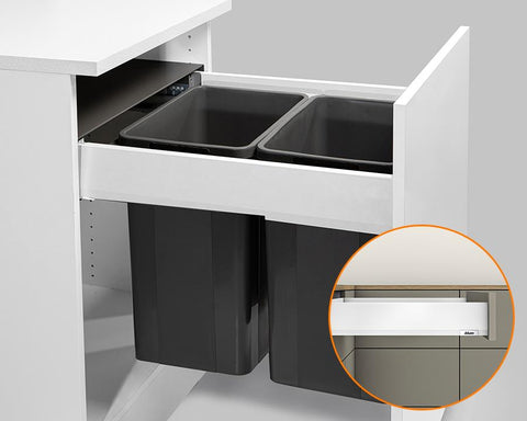 Blum MERIVOBOX M Height 91mm Drawer 500mm