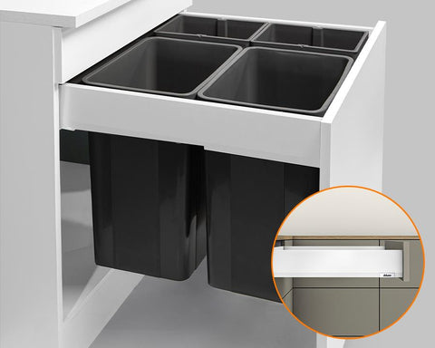 Blum MERIVOBOX M Height 91mm Drawer 500mm with