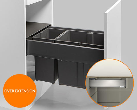 Blum MERIVOBOX M Height 91mm Drawer with Over Extension 5