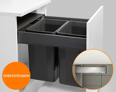 Blum MERIVOBOX M Height 91mm Drawer with Over Extension 550mm