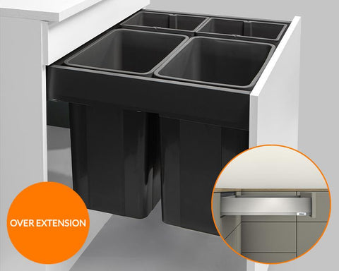 Blum MERIVOBOX M Height 91mm Drawer with Over Extension 5