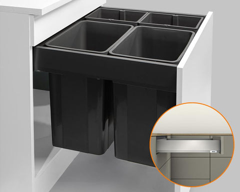 Blum MERIVOBOX M Height 91mm Drawer 500mm with Wesco