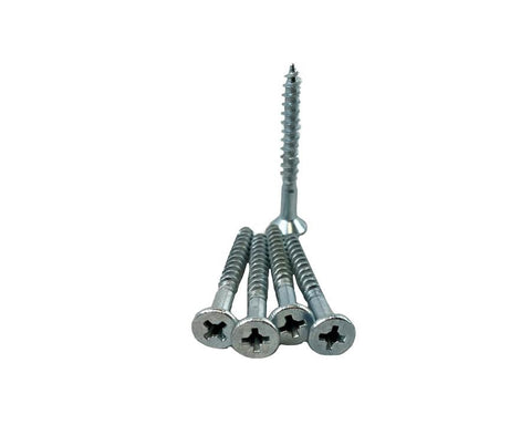 Phillips Head- Chipboard Head Hole Screw Countersunk. Sold per 100