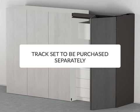 Blum REVEGO duo Double Door application with Plinth for Pocket Side Thickness 15 - 17mm