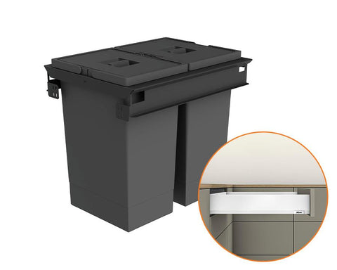 Blum MERIVOBOX M Height 91mm Drawer 500mm