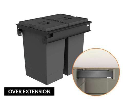 Blum MERIVOBOX M Height 91mm Drawer with Over Extension 55
