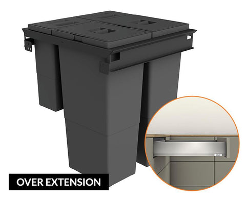 Blum MERIVOBOX M Height 91mm Drawer with Over Extension 5