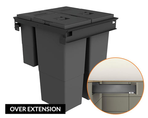 Blum MERIVOBOX M Height 91mm Drawer with Over Extension 5