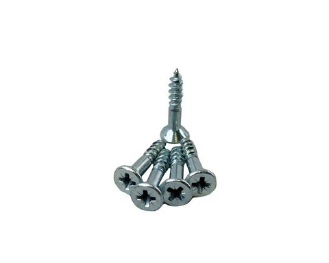 Pozi Head - Chipboard Head Hole Screw Countersunk with nibs, 4