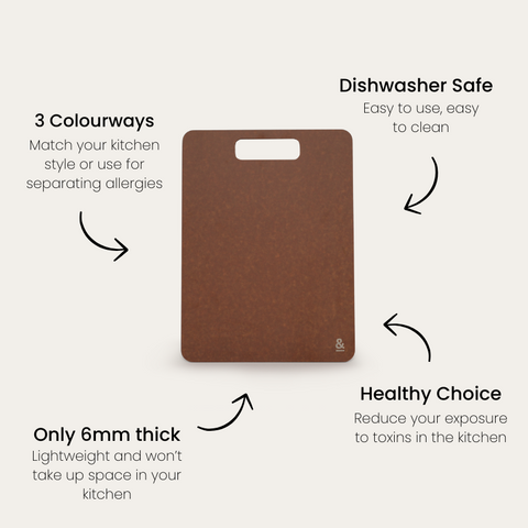 Wood Fibre Chopping Board | Nutmeg