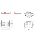 Y-400 – Sink Colander sketch
