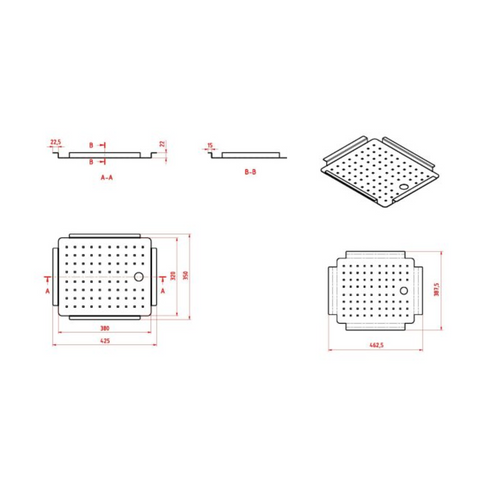 Y-400 – Sink Colander sketch