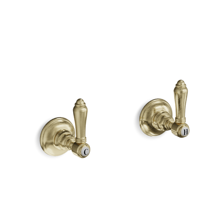 Traditional Tap Top Assemblies (Pair) — Wall/Deck Mounted | Classico