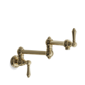 Wall-Mounted Kitchen Tap — Two-Handle, Swivel Spout | Toscana Muro Introducing the Wall-Mounted Kitchen Tap — Two-Handle, Swivel Spout | Toscana Muro, a blend of Italian elegance and functionality for your kitchen.