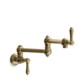 Wall-Mounted Kitchen Tap — Two-Handle, Swivel Spout | Toscana Muro Introducing the Wall-Mounted Kitchen Tap — Two-Handle, Swivel Spout | Toscana Muro, a blend of Italian elegance and functionality for your kitchen.