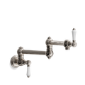 Wall-Mounted Kitchen Tap — Two-Handle, Swivel Spout | Toscana Muro Introducing the Wall-Mounted Kitchen Tap — Two-Handle, Swivel Spout | Toscana Muro, a blend of Italian elegance and functionality for your kitchen.