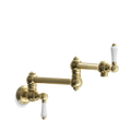 Wall-Mounted Kitchen Tap — Two-Handle, Swivel Spout | Toscana Muro Introducing the Wall-Mounted Kitchen Tap — Two-Handle, Swivel Spout | Toscana Muro, a blend of Italian elegance and functionality for your kitchen.