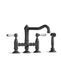 Bridge Kitchen Tap with Side Spray — Swivel Spout | Umbria Shop the Bridge Kitchen Tap with Side Spray — Swivel Spout | Umbria for vintage elegance and modern comfort in your kitchen.