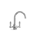 Two-Handle Kitchen Tap — Swivel Spout | Sassari Discover the Two-Handle Kitchen Tap — Swivel Spout | Sassari, a blend of tradition and style, crafted in Italy with enduring quality.