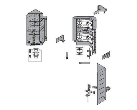 Blum TANDEMBOX antaro Front Sync Set