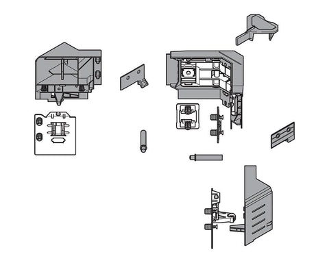 Blum TANDEMBOX antaro Front Sync Set