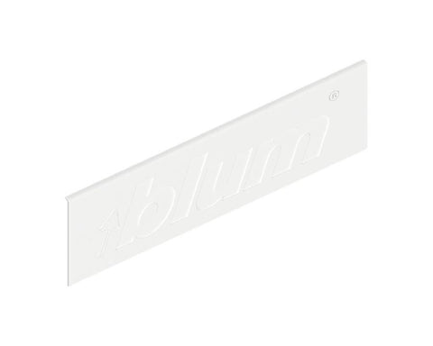 Blum LEGRABOX Spare Cover Cap LOGO, External Silk White ZA7.0700