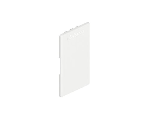 Blum LEGRABOX cover cap LOGO, internal, Silk White, ZA7.5700