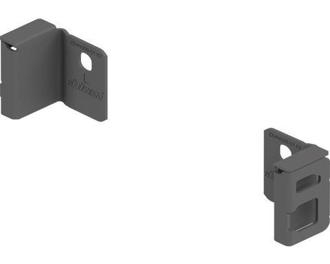 Blum MERIVOBOX Back Fixing Bracket Set N Height ZB4N000S