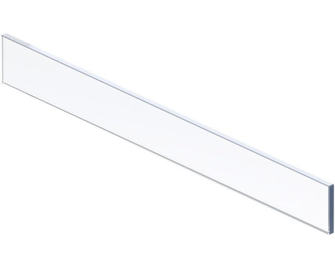 Blum MERIVOBOX Low Clear Front Glass for Inner Pull-Out