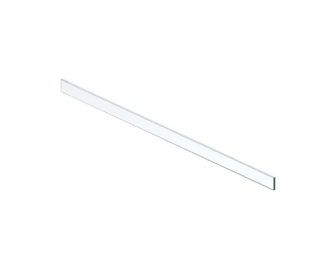 Blum LEGRABOX pure Front Inner Half Glass Design Element Size: 1088mm. To suit 1200mm cabinet ZE7V1088G