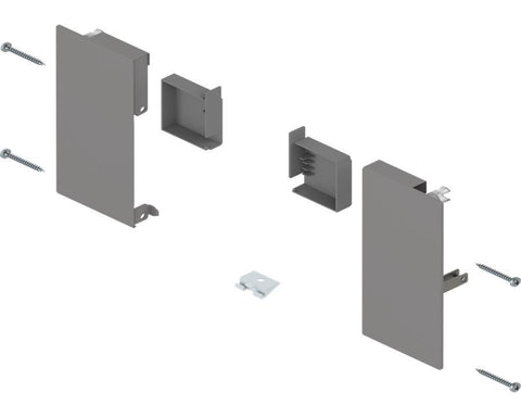 Blum MERIVOBOX Inner Drawer K Height Front Fixing Brackets. ZI4.1KS1