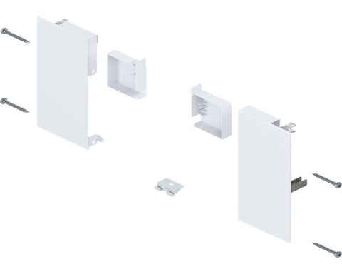 Blum MERIVOBOX Inner Drawer K Height Front Fixing Brackets. ZI4.1KS1