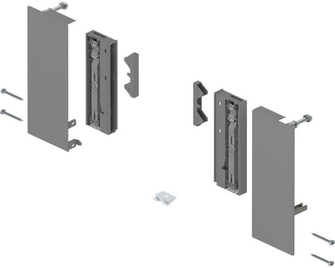 Blum MERIVOBOX Inner Drawer E Height Front Fixing Brackets for Glass ZI
